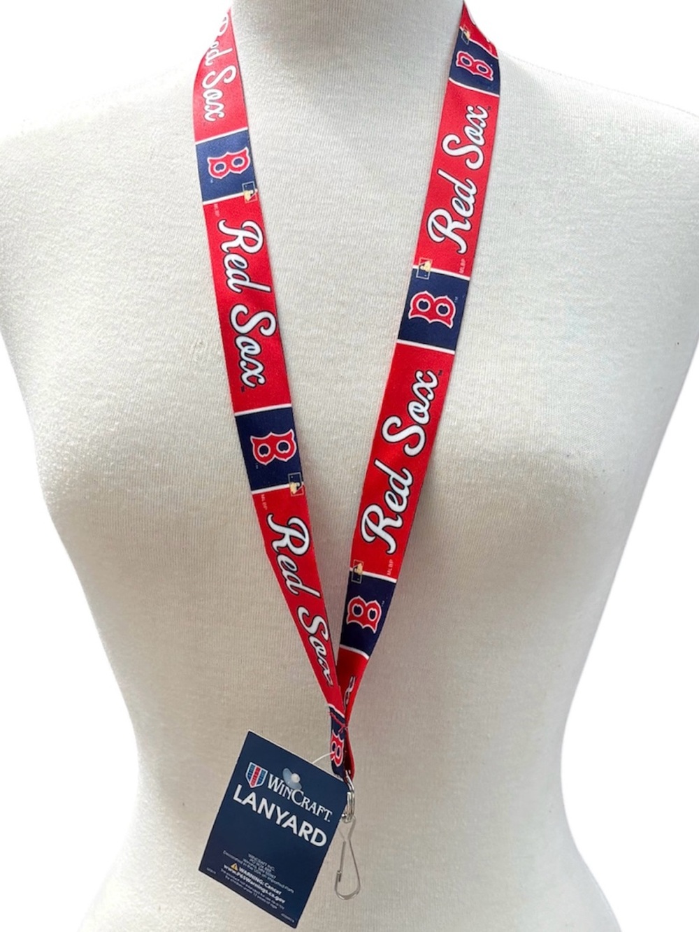 Boston Red Sox Fenway Red and Navy Lanyard WinCraft